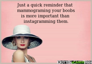 mammogramming